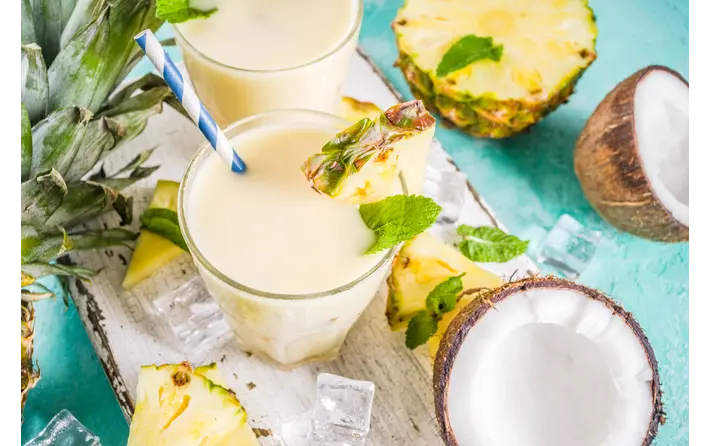 Snow in April Pina Colada