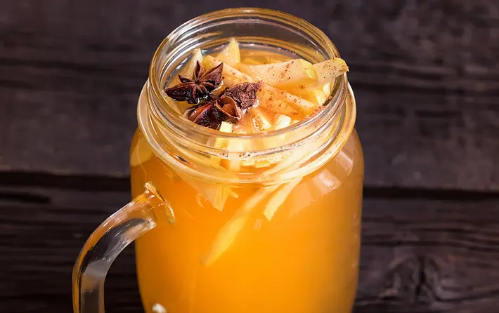 The Amber Orchard (batch drink)