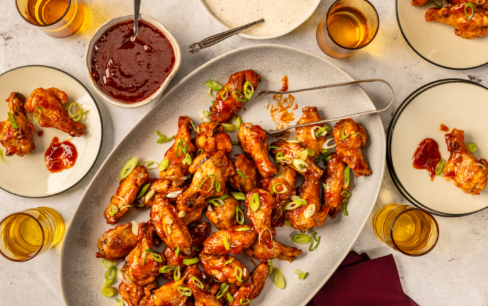 Bourbon BBQ Wings