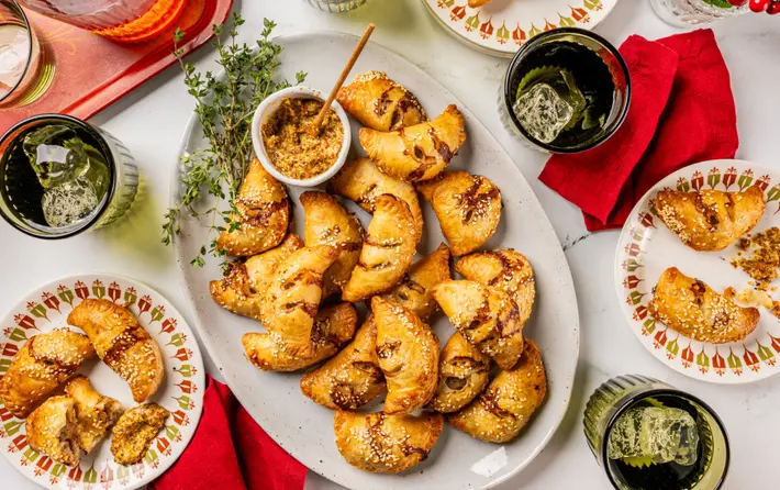 Bourbon Sausage Hand Pies