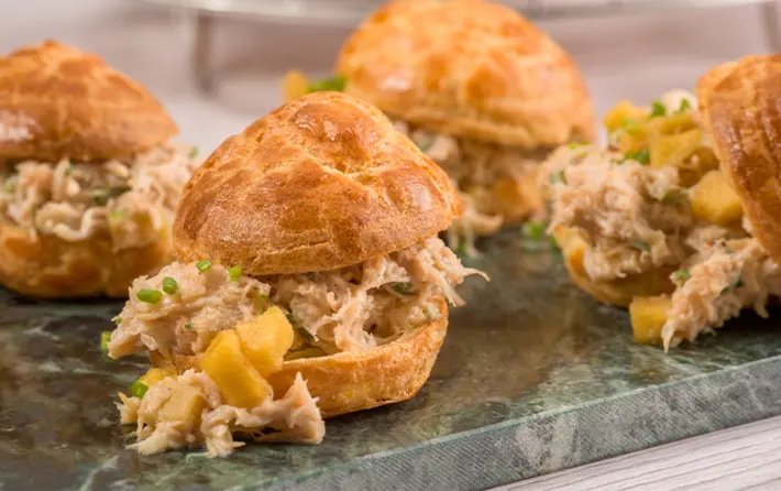 Bourbony Crabby Cheesy Puffs