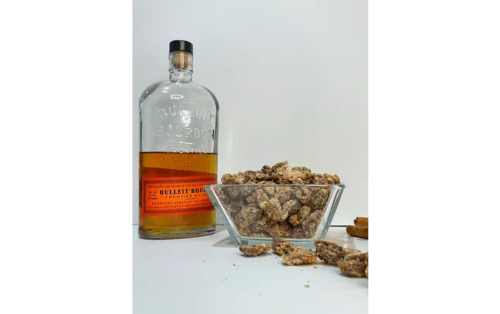 Candied Bourbon Pecans