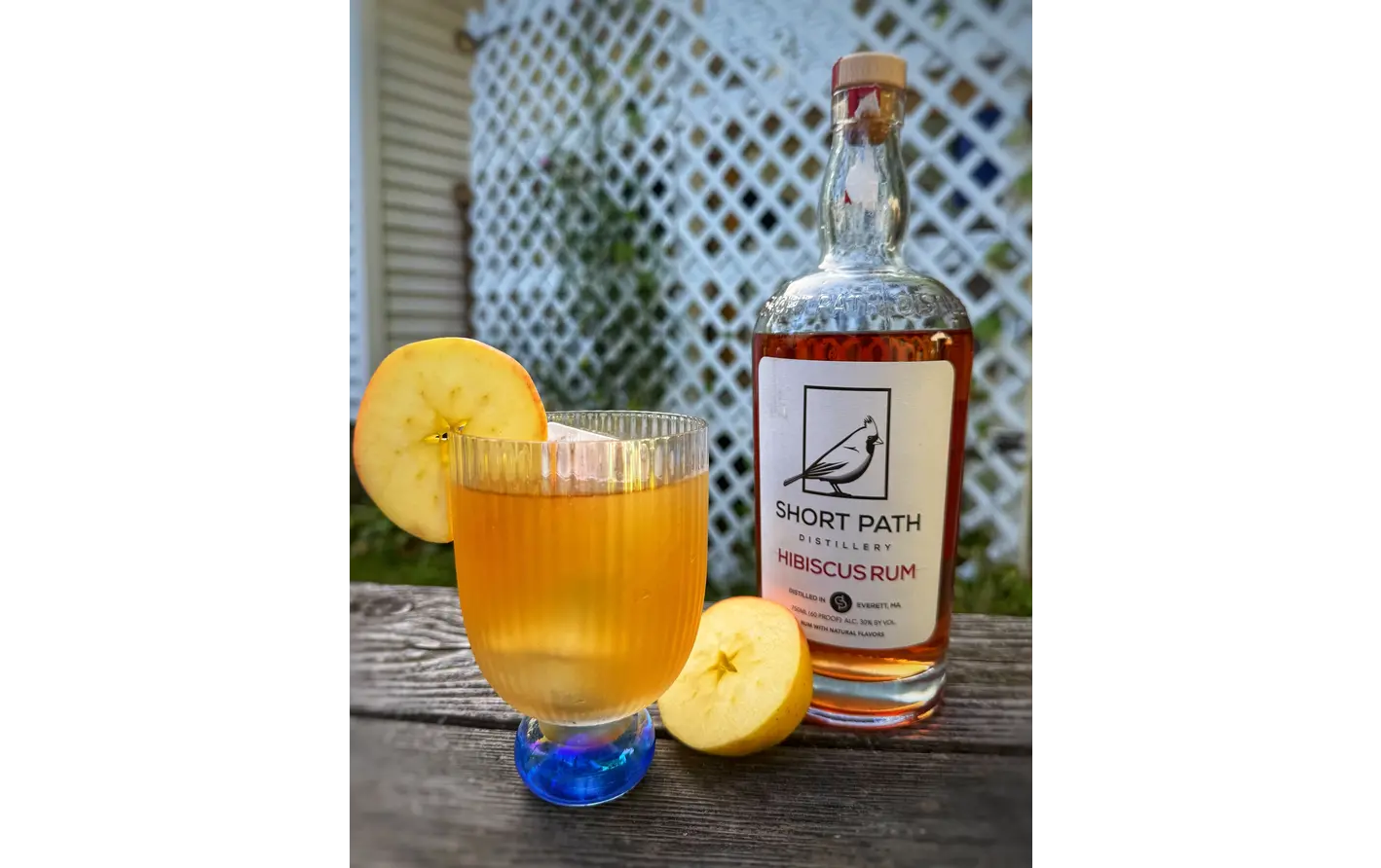 Crimson Apple Fizz