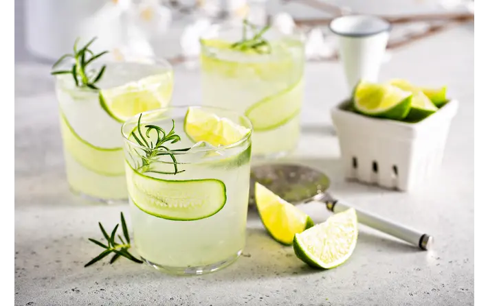 Cucumber Rosemary Limeade