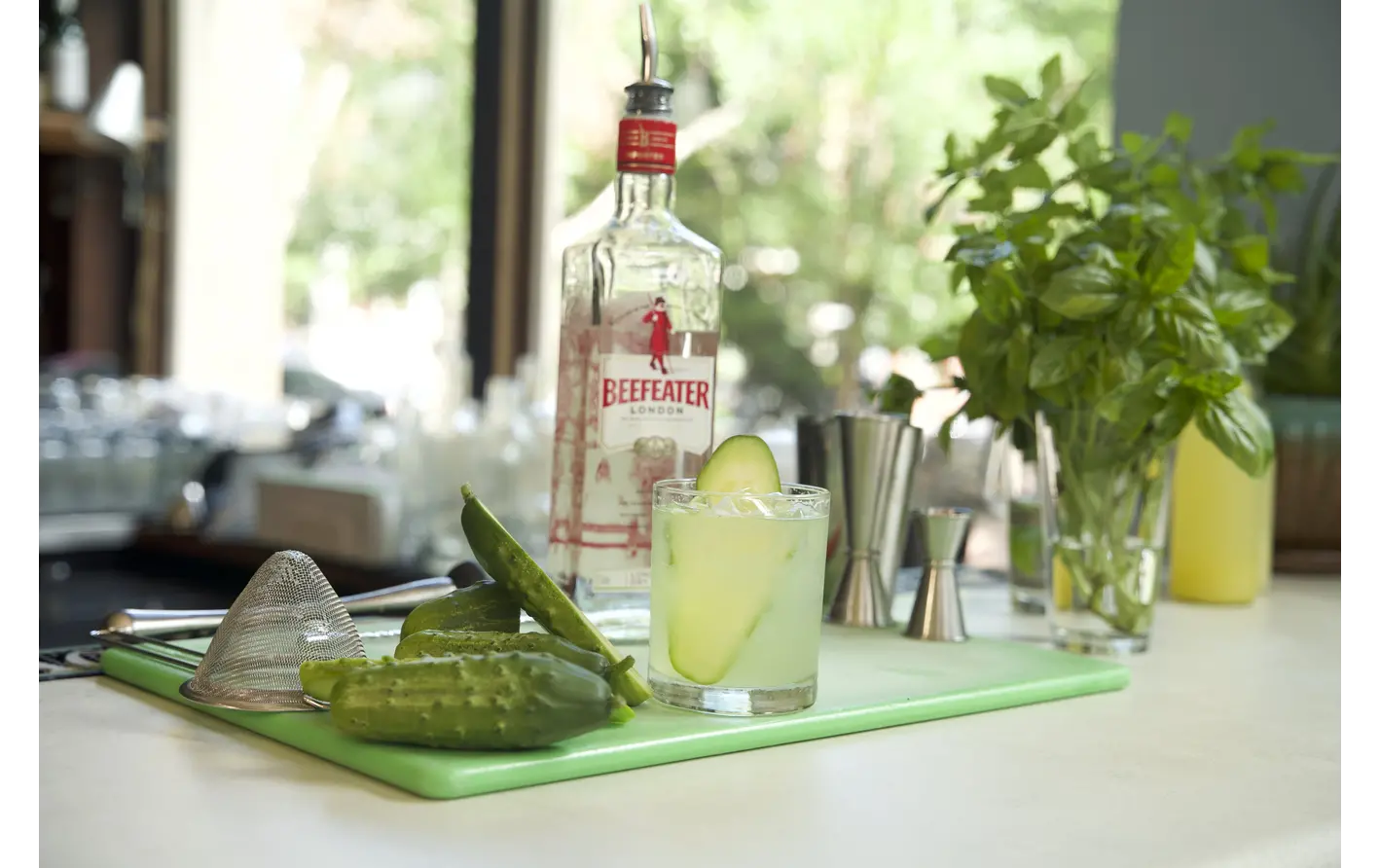 Cucumber Gin Sour 