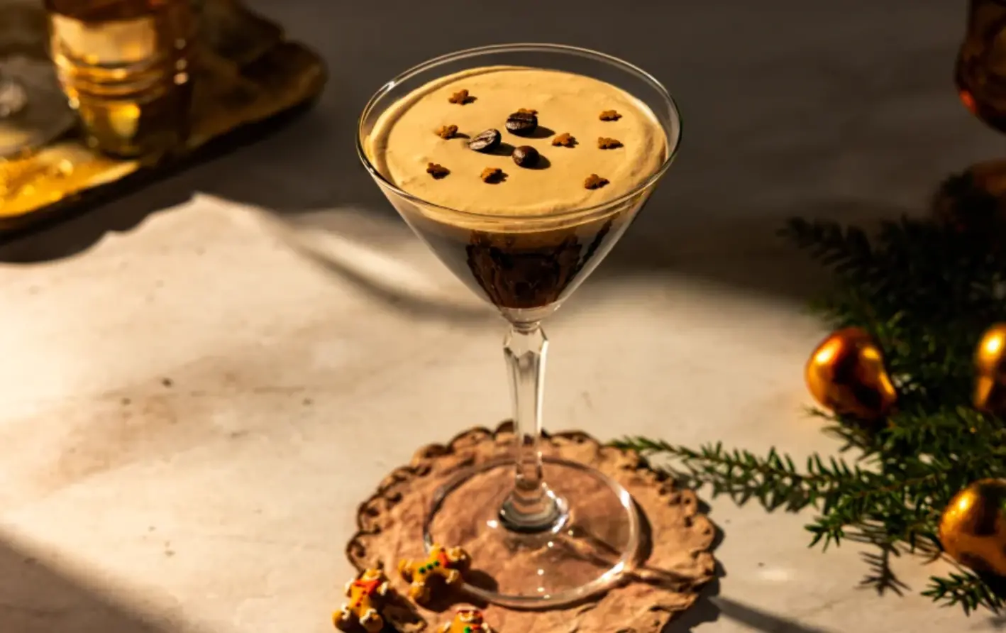 Gingerbread Espresso Martini