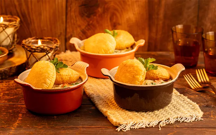 Mini Chicken Pot Pies