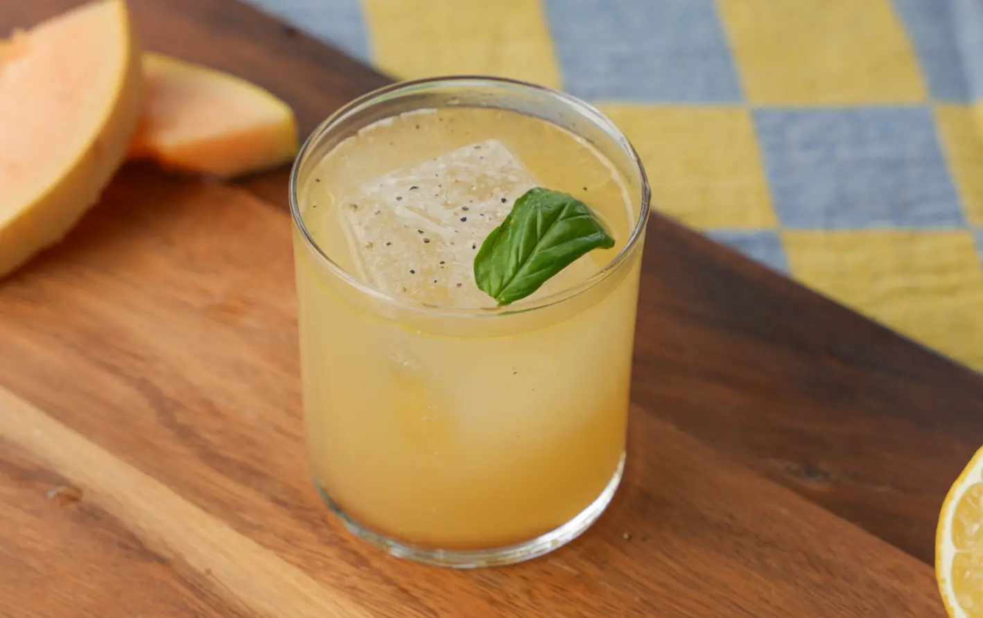 Olive Oil Cantaloupe Smash