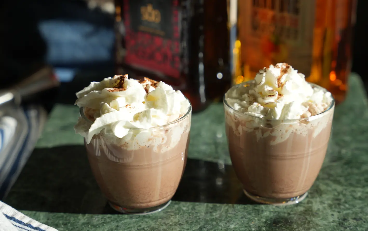 Peach Cobbler Hot Cocoa