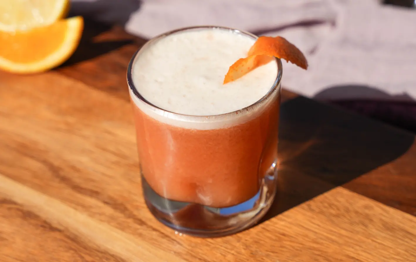 Plum Amaretto Sour