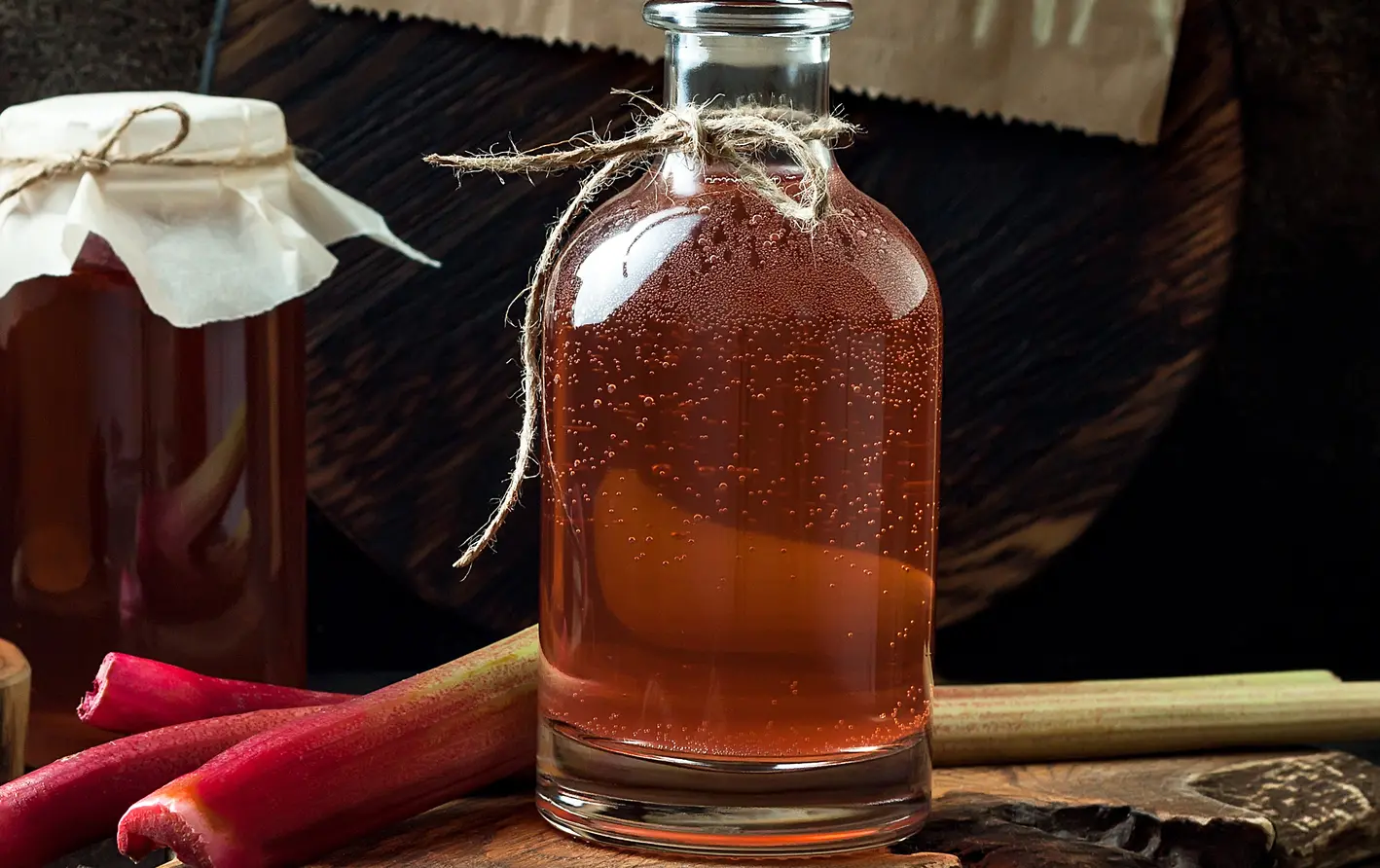 Rhubarb Shrub