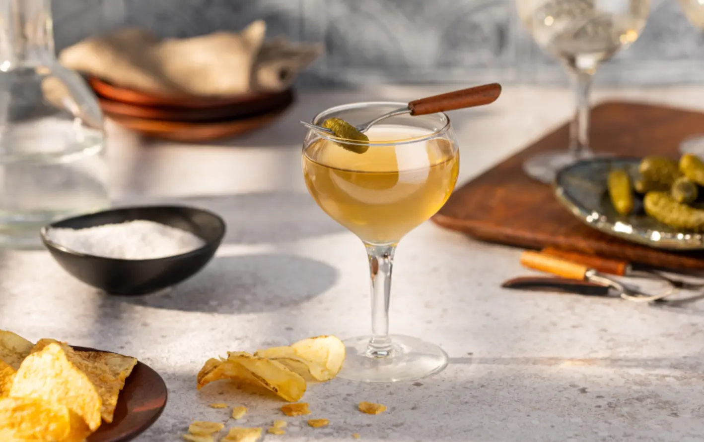 Salt & Vinegar Martini