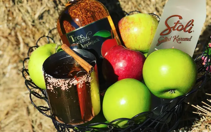 Salted Cider Mule