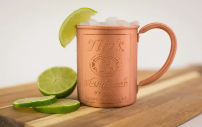 Tito's Cranberry Mule