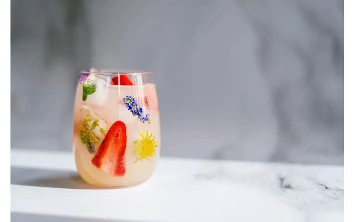 Summery Apple Blossom Mocktail