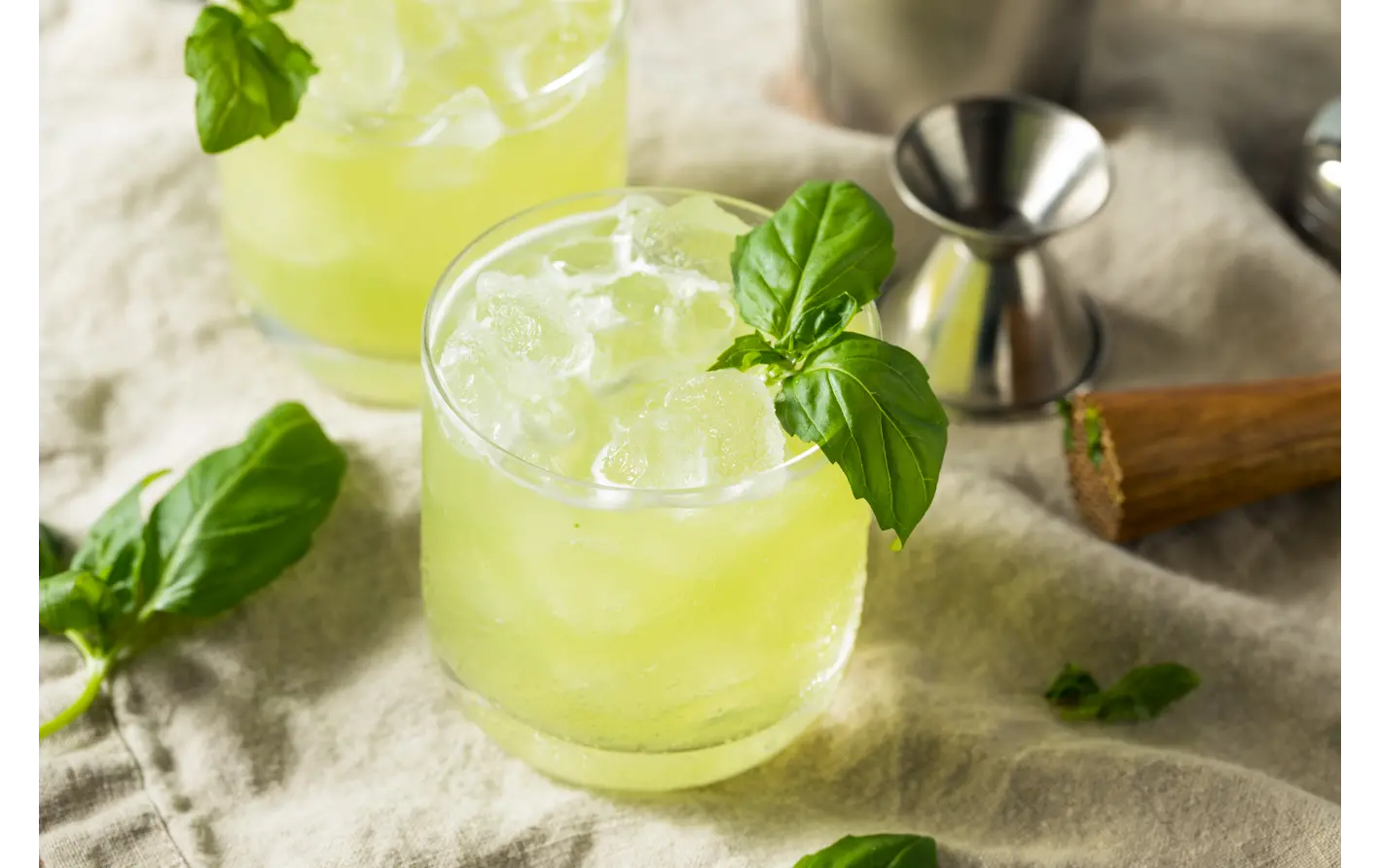 Green Chartreuse Swizzle