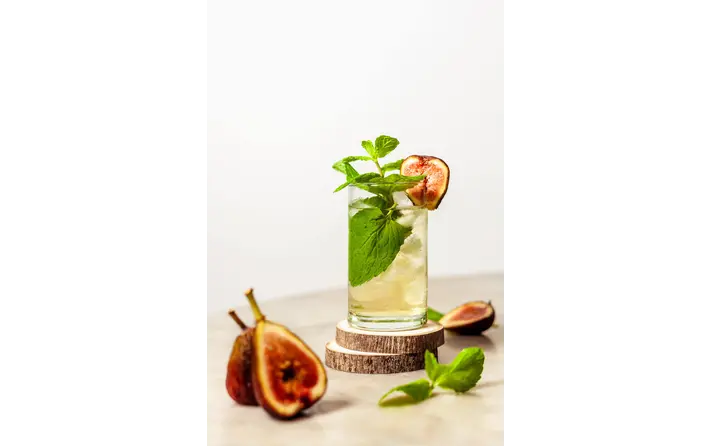Fall Fig Fizz Mocktail