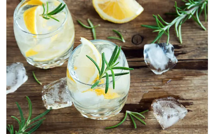 Lemon Refresher Mocktail
