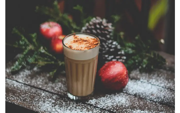 Whipped Apple Mocktail
