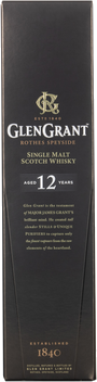 GLEN GRANT 12YR ROTHES SPEYSIDE SINGLE