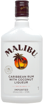 MALIBU RUM NATURAL COCONUT PET