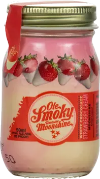 OLE SMOKY WHITE CHOC STRAWBERRY MNSHN