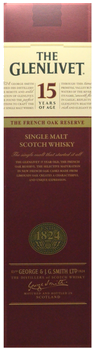 GLENLIVET FRENCH OAK RESERVE 15YR