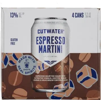 CUTWATER ESPRESSO MARTINI 4P 355ML