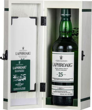 LAPHROAIG SINGLE MALT 25YR WHISKEY