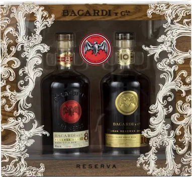 BACARDI COMBO PACK/RESERVA OCHO &amp; DIEZ