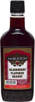 MR BOSTON BLACKBERRY BRANDY TRV