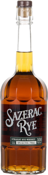 SAZERAC RYE WHISKEY 100 PROOF