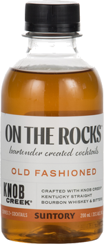 ON THE ROCKS KNOB CREEK OLD FASHION PET