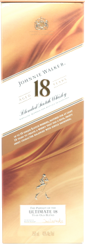 JOHNNIE WALKER 18YR BLENDED SCOTCH