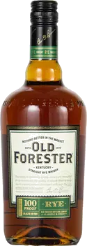 OLD FORESTER STRAIGHT RYE BOURBON