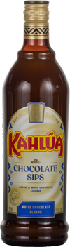 KAHLUA SIPS COFFEE AND CHOCOLATE