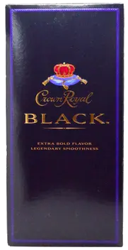 CROWN ROYAL BLACK CANADIAN WHISKEY