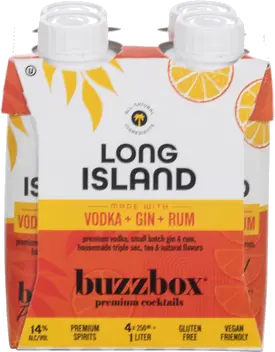 BUZZBOX LONG ISLAND COCKTAIL CARTON