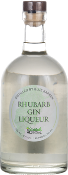 BLUE BARREN RHUBARB GIN LIQUEUR