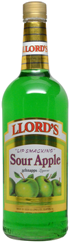 LLORDS SOUR APPLE SCHNAPPS LIQUEUR