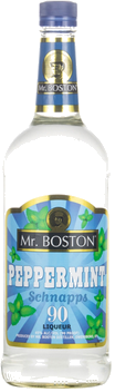 MR BOSTON PEPPERMINT SCHNAPPS 90 PRF