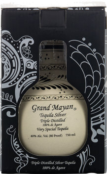 GRAND MAYAN TRIPLE DIST SILVER TEQUILLA