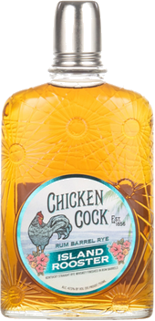CHICKEN COCK ISLAND ROOSTER RUM BARREL