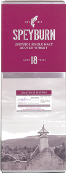 SPEYBURN 18YR SPEYSIDE SNGLE MALT SCOTCH