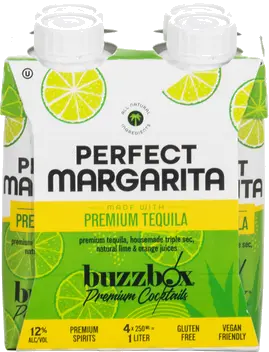 BUZZBOX PERFECT MARGARITA COCKTAIL CARTN