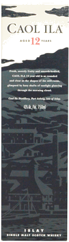 CAOL ILA SINGLE MALT 12YR SCOTCH