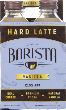 PRIMA BARISTA VANILLA HARD LATTE 4PK