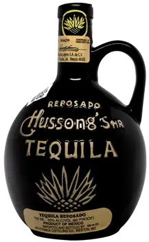 HUSSONGS REPOSADO 100% STONEWARE JUG