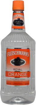 FLEISHMANNS ROYAL ORANGE  VODKA