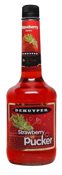 DEKUYPER PUCKER STRAWBERRY SCHNAPPS